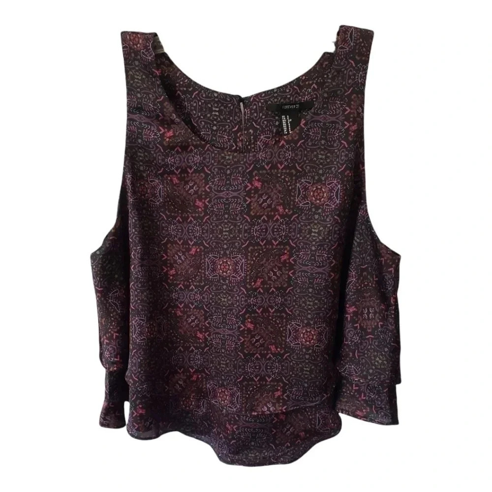 -Forever 21 top multicolor size Small
